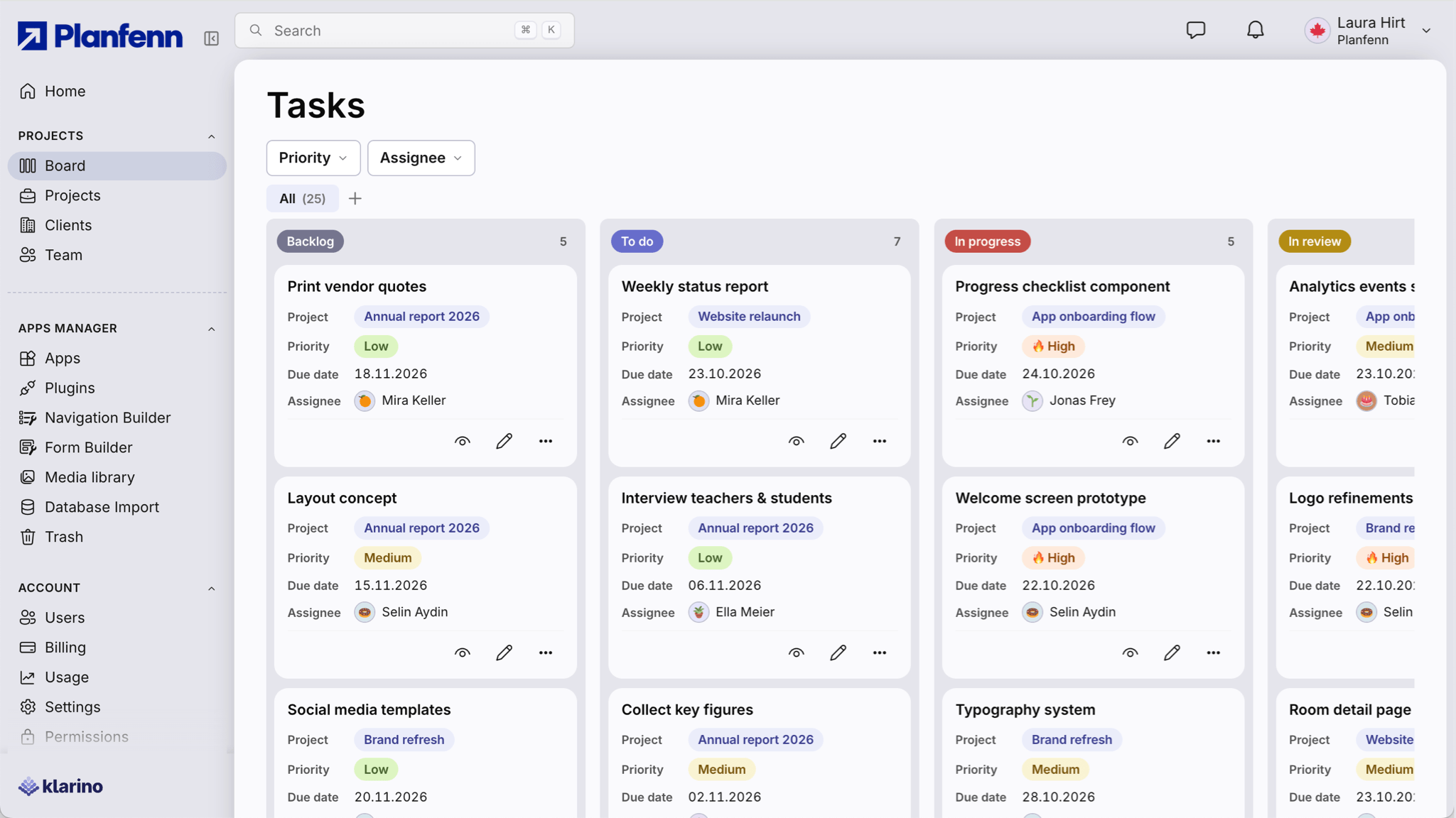 Projekt-Tracker